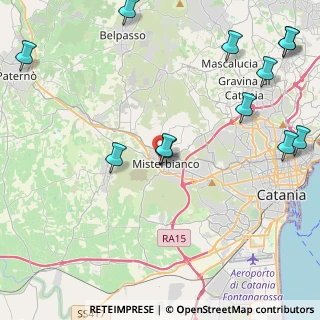 Mappa Via San Antonio Abate, 95045 Misterbianco CT, Italia (6.42417)