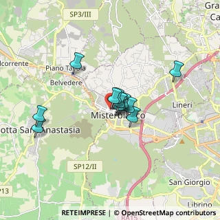 Mappa Via Sant'Antonio Abate, 95045 Misterbianco CT, Italia (1.32333)