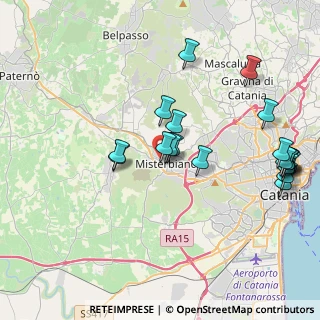 Mappa Via della Liberta', 95045 Misterbianco CT, Italia (4.956)