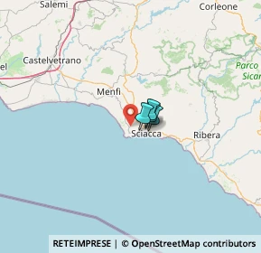Mappa Via Carcossea, 92019 Sciacca AG, Italia (43.9725)