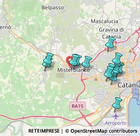 Mappa Via San Nicolò, 95045 Misterbianco CT, Italia (4.18308)