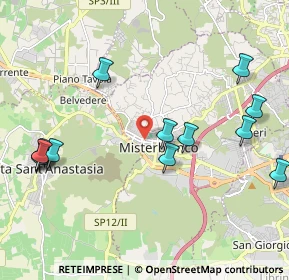 Mappa Via San Nicolò, 95045 Misterbianco CT, Italia (2.72692)