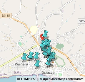 Mappa Via Montagna Ferraro, 92019 Sciacca AG, Italia (0.95)