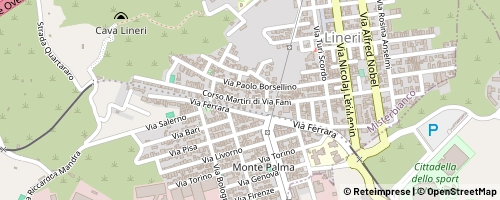 Mappa Misterbianco