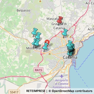 Mappa Via Salerno, 95045 Misterbianco CT, Italia (4.0725)
