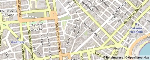 Mappa Catania
