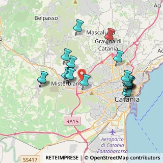 Mappa Strada Comunale Muscalora, 95045 Misterbianco CT, Italia (4.2805)