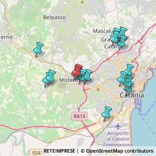 Mappa Via Frà Michele, 95045 Misterbianco CT, Italia (4.62647)