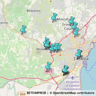 Mappa Via Frà Michele, 95045 Misterbianco CT, Italia (4.39389)
