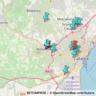 Mappa Via Frà Michele, 95045 Misterbianco CT, Italia (4.25846)