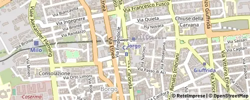 Mappa Catania