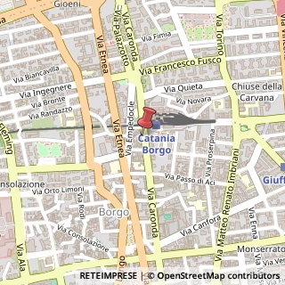 Mappa Via Caronda,  283, 95128 Catania, Catania (Sicilia)