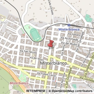 Mappa Via Giacomo Matteotti, 247, 95045 Misterbianco, Catania (Sicilia)