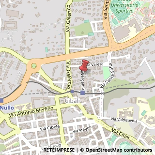 Mappa Via Bergamo, 5, 95123 Catania, Catania (Sicilia)