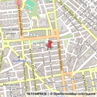 Mappa Via Oliveto Scammacca, 81, 95127 Catania, Catania (Sicilia)