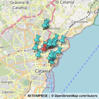 Mappa Via Napoli, 95128 Catania CT, Italia (1.08)