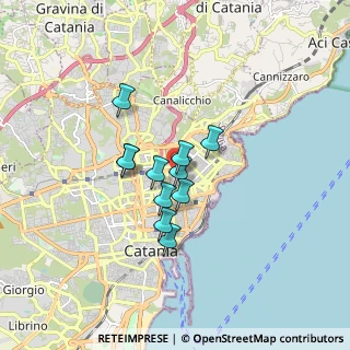 Mappa Via Napoli, 95128 Catania CT, Italia (1.26182)
