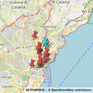 Mappa Via Napoli, 95128 Catania CT, Italia (1.55933)