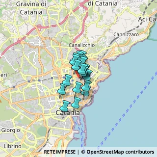 Mappa Via Napoli, 95128 Catania CT, Italia (0.8565)