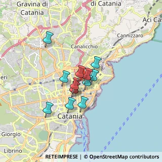 Mappa Via Napoli, 95128 Catania CT, Italia (1.31)