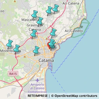 Mappa Via Napoli, 95128 Catania CT, Italia (4.52273)