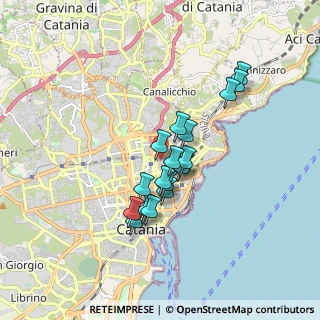 Mappa Via Napoli, 95127 Catania CT, Italia (1.51056)