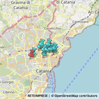 Mappa Via Napoli, 95127 Catania CT, Italia (0.93727)