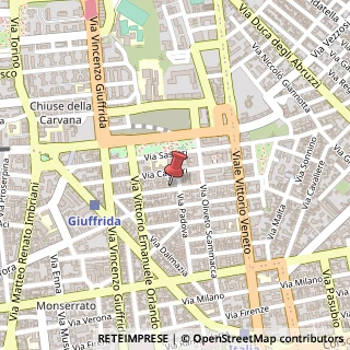 Mappa Via Napoli, 53, 95127 Catania, Catania (Sicilia)