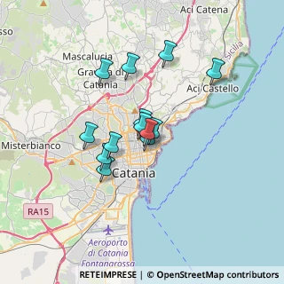 Mappa Via Napoli, 95127 Catania CT, Italia (2.82538)