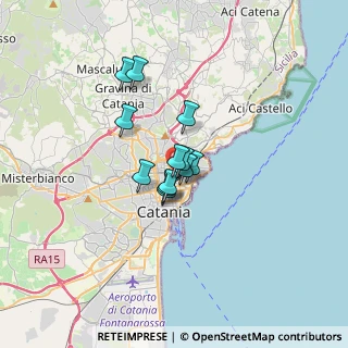 Mappa Via Napoli, 95127 Catania CT, Italia (2.21583)