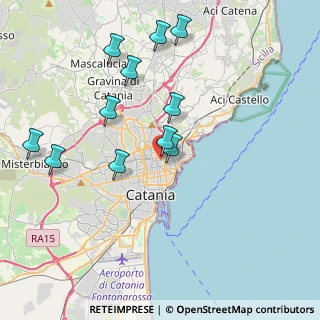 Mappa Via Napoli, 95127 Catania CT, Italia (4.49909)