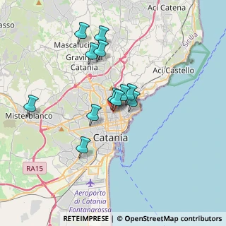 Mappa Corso delle Province, 95124 Catania CT, Italia (3.3025)
