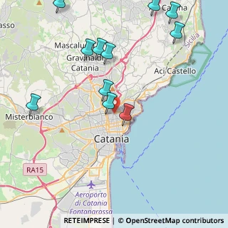 Mappa Corso delle Province, 95124 Catania CT, Italia (5.45818)