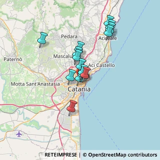 Mappa Corso delle Province, 95124 Catania CT, Italia (6.19933)