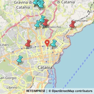 Mappa Corso delle Province, 95124 Catania CT, Italia (2.94154)