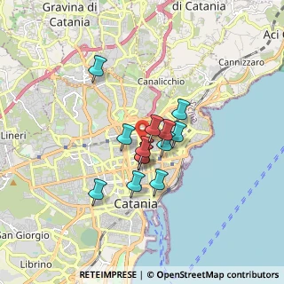Mappa Corso delle Province, 95124 Catania CT, Italia (1.30923)