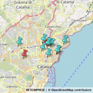 Mappa Corso delle Province, 95124 Catania CT, Italia (1.20636)
