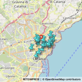 Mappa Corso delle Province, 95124 Catania CT, Italia (1.17)