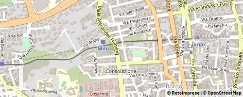 Mappa Catania