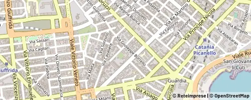 Mappa Catania