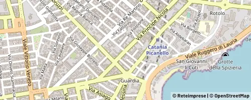 Mappa Catania