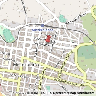Mappa Via dei Mulini, 101, 95045 Misterbianco CT, Italia, 95045 Misterbianco, Catania (Sicilia)