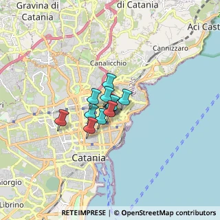 Mappa Largo Bordighera, 95127 Catania CT, Italia (0.84583)