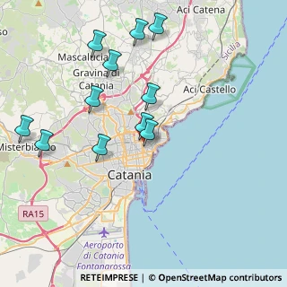 Mappa Largo Bordighera, 95127 Catania CT, Italia (4.63818)