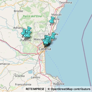 Mappa Largo Bordighera, 95127 Catania CT, Italia (8.62333)