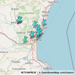 Mappa Largo Bordighera, 95127 Catania CT, Italia (10.78231)