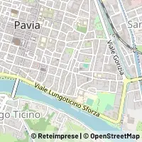 Mapa Pavia