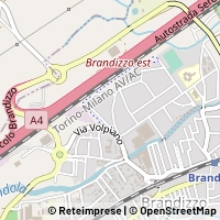 지도 Brandizzo