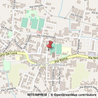 Mappa Via Papa Giovanni XXIII, 35, 35040 Casale di Scodosia, Padova (Veneto)