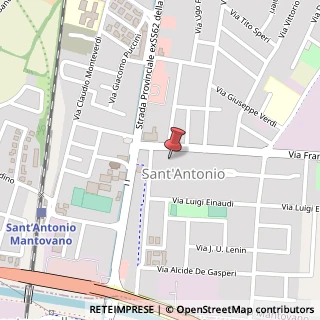 Mappa Via F.lli Kennedy, 14, 46047 Sant'Antonio MN, Italia, 46047 Porto Mantovano, Mantova (Lombardia)